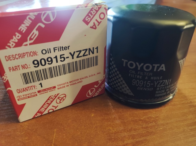 Фільтр масляний грубої очистки (повнопотоковий ф.) 90915YZZN1 TOYOTA