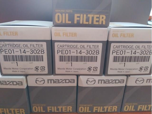 Фільтр масляний PE0114302B MAZDA