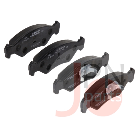 Колодки гальмівні передні, дискові 0986492020 BOSCH