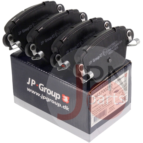 Колодки на гальмо задній дисковий 1563700210 JP GROUP