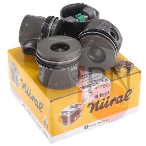 Поршень в комплекті на 1 циліндр, STD 8772731STD NURAL