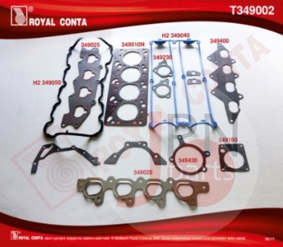 Прокладка ГБЦ T349002 ROYAL