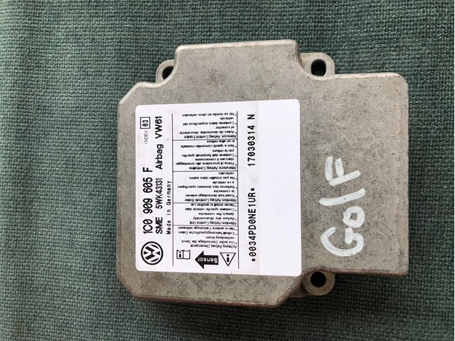 Модуль-процесор управління подушки безпеки 1C0909605F VAG