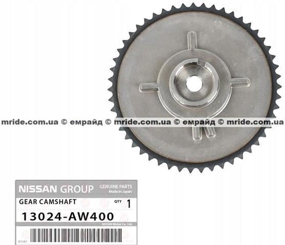 Зірочка приводу распредвала двигуна 13024AW400 NISSAN