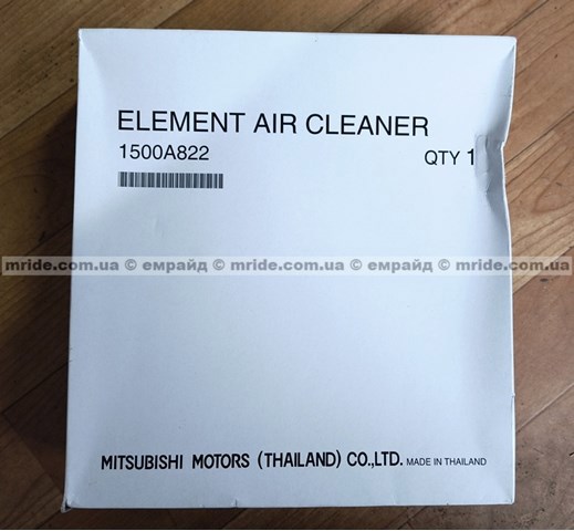 Елемент повітряного фільтра 1500A822 MITSUBISHI