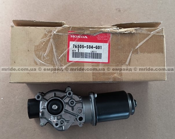 Двигун склоочисника лобового скла (трапеції) 76505S04G01 HONDA