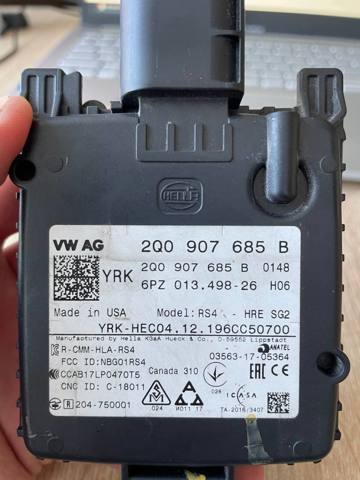 Датчик контролю мертвої зони, задній 2Q0907685B VAG