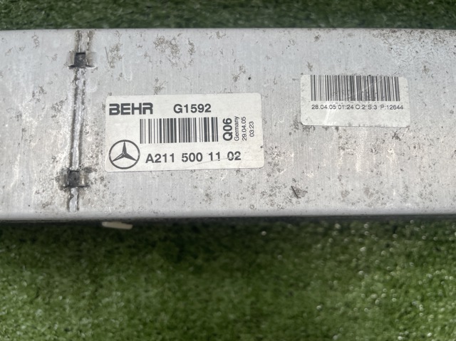 Система охолодження наддувочного повітря 2115001102 MERCEDES
