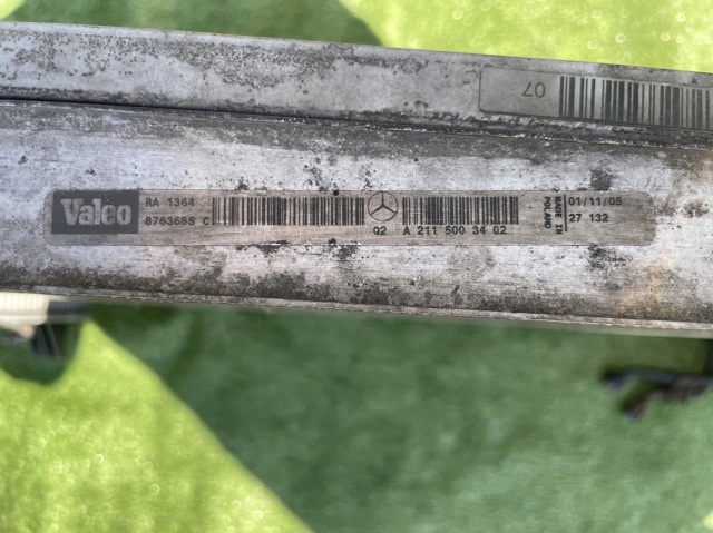 Радіатор водяний 2115003402 MERCEDES