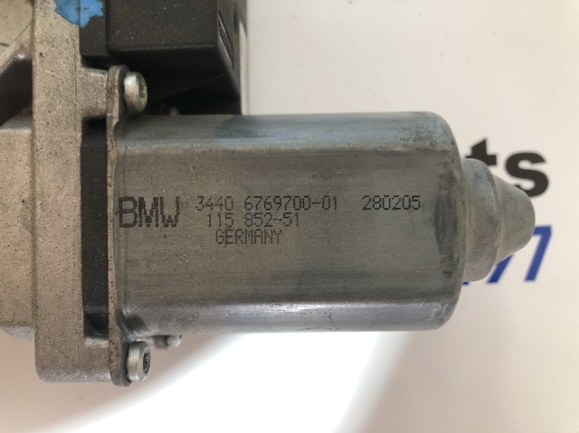 Електропривод ручного гальма 6769700 BMW