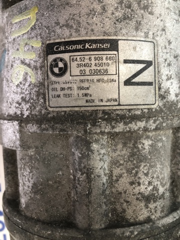 Насос кондиціонера 6908660 BMW