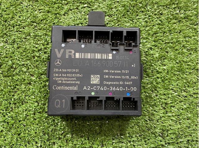 Блок комфорту передніх дверей A1669005711 MERCEDES