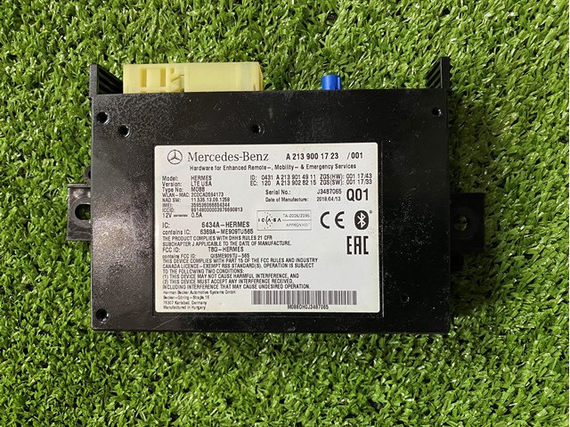 Блок керування телефоном A2139001723 MERCEDES