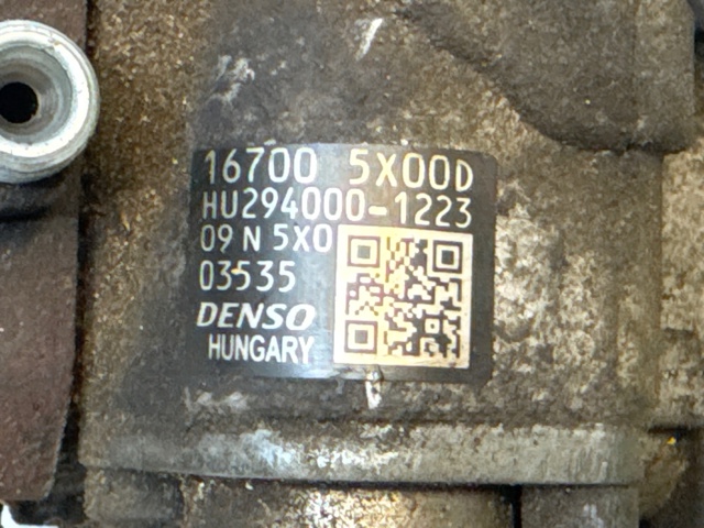 Насос паливний високого тиску (ПНВТ) - DIESEL 167005X00D NISSAN
