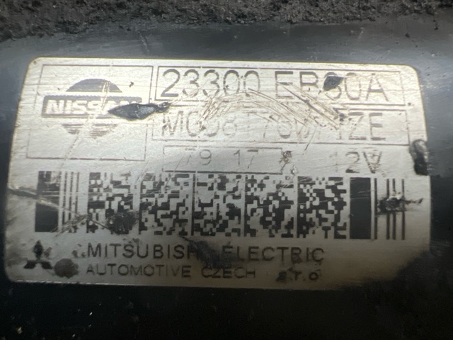 Стартер двигуна 23300EB30A NISSAN