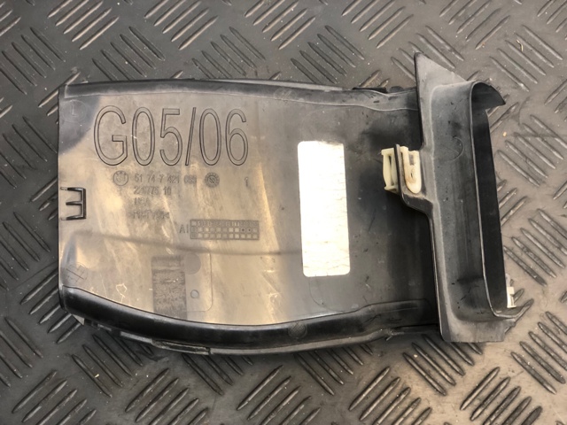 Повітропровід гальмівного диска, лівий 51747421699 BMW