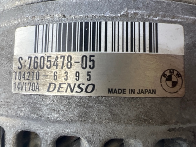 Авто генератор 7605478 BMW