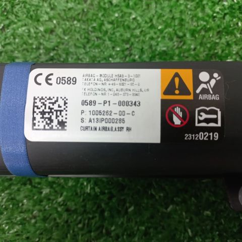 Подушка безпеки, збоку права айрбег 100526200C TESLA