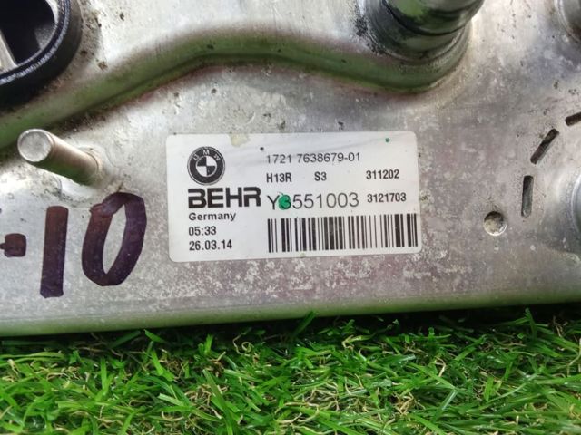 Радіатор охолодження, АКПП 17217638678 BMW