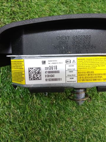 Подушка безпеки, водійська, AIRBAG 22973618 GM