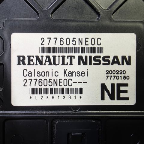 Модуль керування (ЕБУ) клімат-контролем 277605NE0C NISSAN