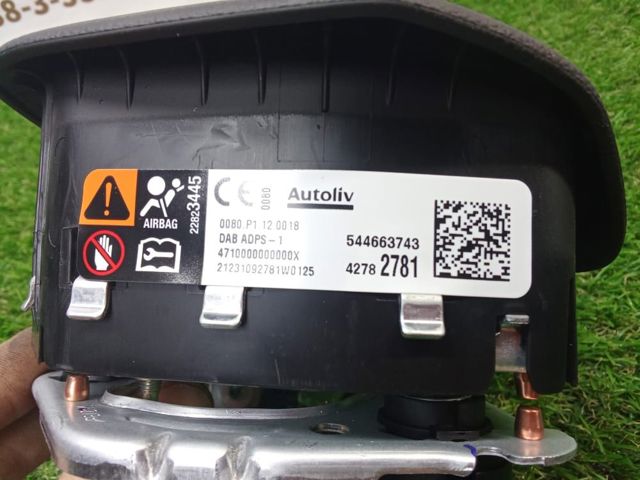 Подушка безпеки, збоку, ліва, AIRBAG 544663743 GM