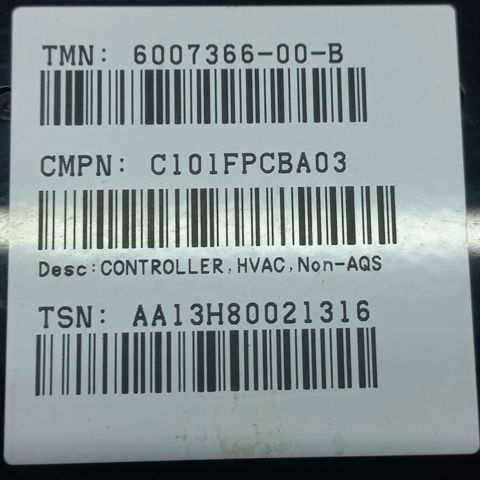 Блок управління клімат-контролем 600736600B TESLA