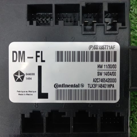 Блок комфорту передніх дверей 68155771AF CHRYSLER