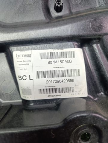 Механізм стеклопідйомника водійських дверей 807215DM0A NISSAN