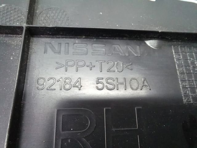 Повітропровід / дефлектор радіатора, правий 921845SH0A NISSAN