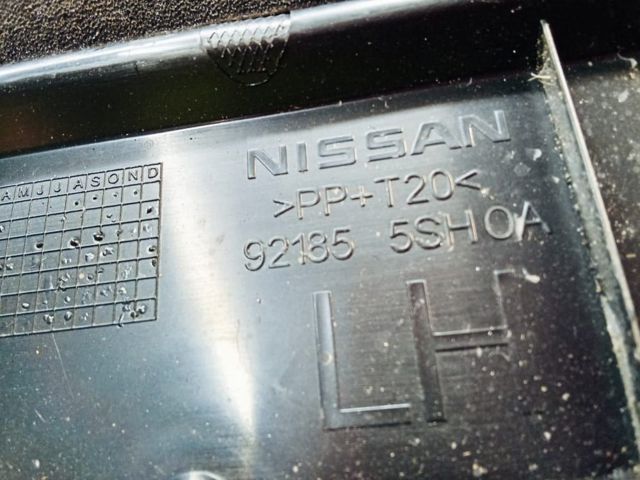 Повітропровід / дефлектор радіатора, лівий 921855SH0A NISSAN