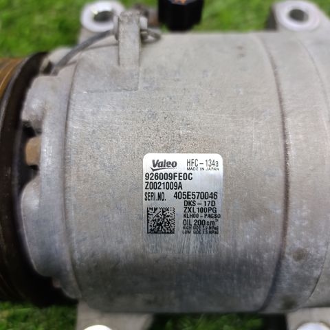 Компресор системи кондиціювання 926009FE0D NISSAN