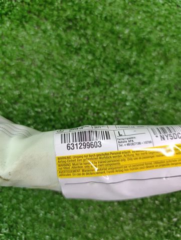 Подушка безпеки, шторка бічна, ліва, AIRBAG 985P15DC0A NISSAN