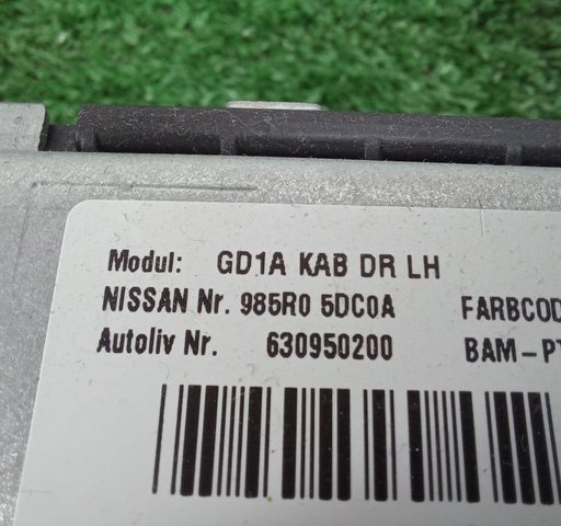 Подушка Айрбег водія захисту колін 985R05DC0A NISSAN