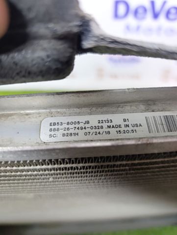 Радіатор системи охолодження двигуна EB5Z8005E FORD