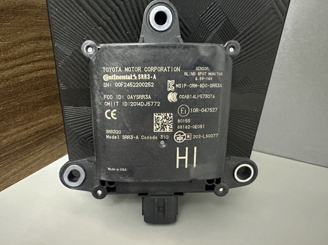 Датчик контролю мертвої зони, задній 881620E051 TOYOTA