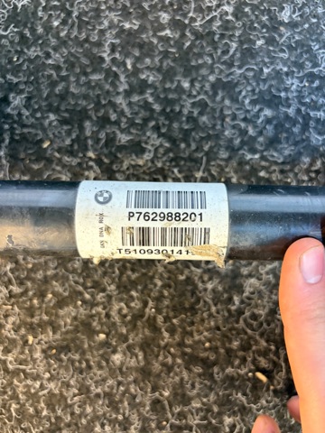 Привід передній правий 31607545126 BMW