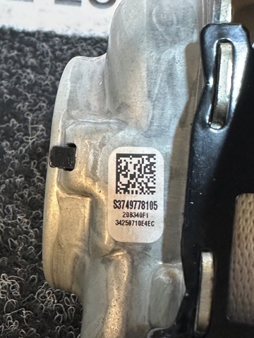 Пасок безпеки задній лівий 72117497783 BMW
