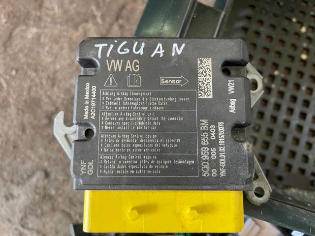 Модуль-процесор управління подушки безпеки 5Q0959655BM VAG