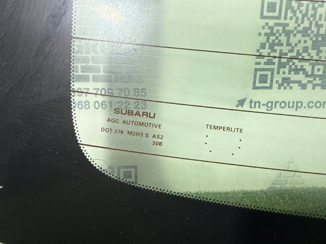 Скло заднє 65109AN00A SUBARU