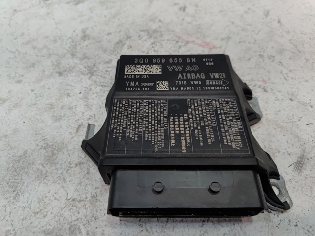 Блок управління airbag 3Q0959655DB VAG