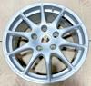 (доставка зі сша в україну 5-15 днів) oem 2010-2016 porsche panamera front wheel alloy rim 18" 18x8 ten spoke silver (ціна не остаточна! зверніться до менеджера для узгодження вартості та термінів доставки) 970.362.136.01