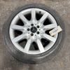 (доставка зі сша в україну 5-15 днів) mercedes mb wheel 18 inch rim w/ tire 18x8.5 225/45r18 used oem 1pcs (ціна не остаточна! зверніться до менеджера для узгодження вартості та термінів доставки) A2214011902