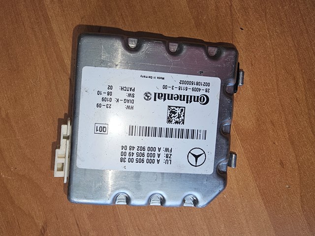 Модуль керування камерою A0009050038 MERCEDES