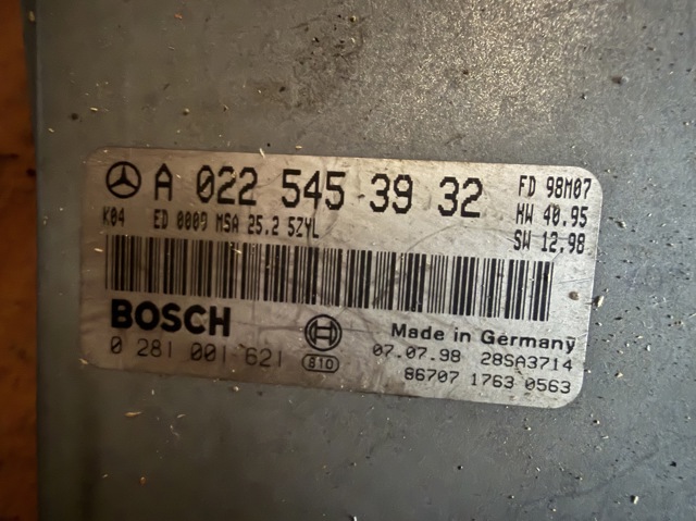 ЕБУ A0225453932 MERCEDES
