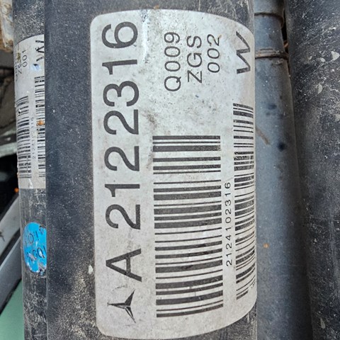 Вал карданний задній A2124102316 MERCEDES