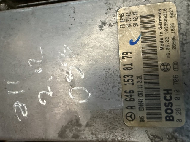 Блок електронного управління A6461530179 MERCEDES