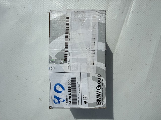 Задні гальмівні колодки 34206888835 BMW
