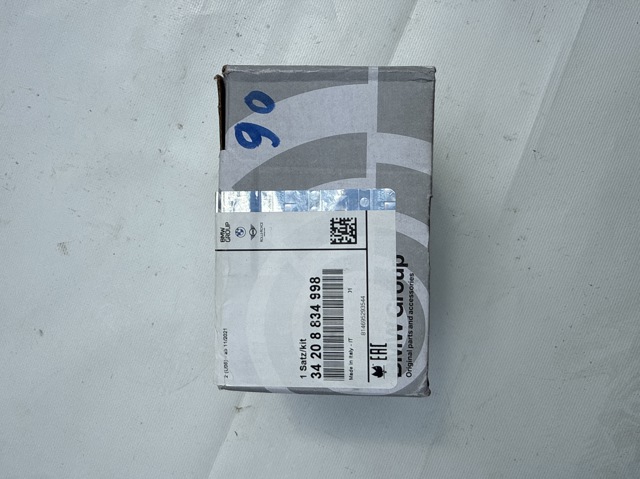 Колодки гальмові задні, дискові 34208834998 BMW