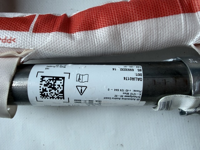 Подушка безпеки, збоку, права, AIRBAG 72126993232 BMW